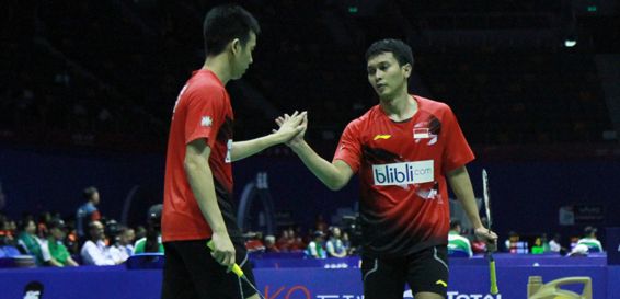 Susunan Pemain Indonesia...