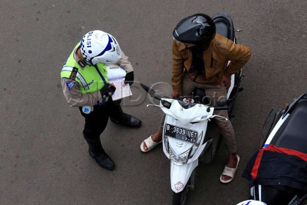 Tilang Pemudik, Polantas...