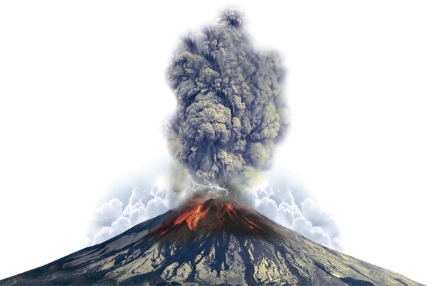 Gunung Berapi dengan...