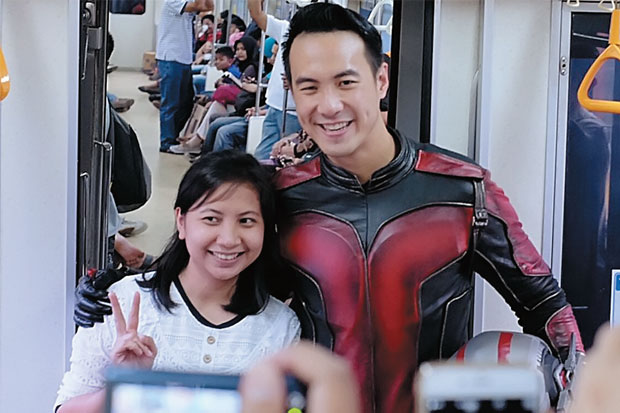 Ant-Man Menginvasi Kereta...