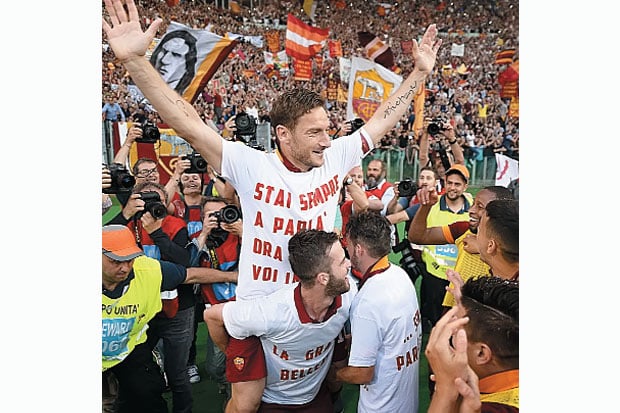 Francesco Totti, Sang...