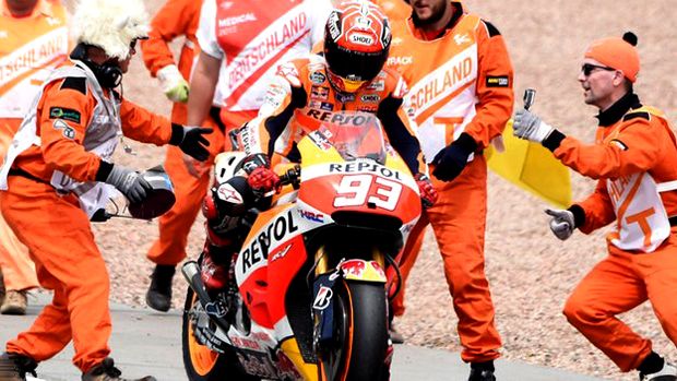 Marc Marquez Rajai Lintasan...
