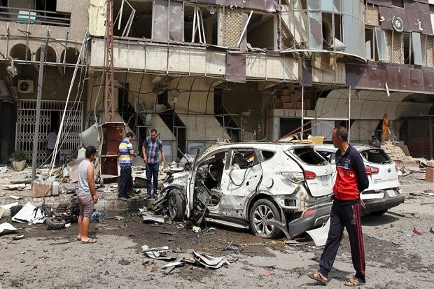 Bom Mobil Guncang Irak...