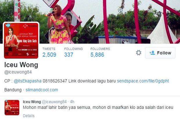 Sebelum Meninggal, Penyanyi...