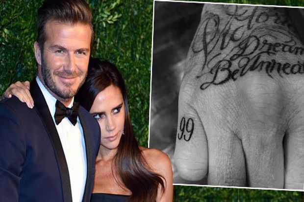 Tato Baru Beckham Tanda...