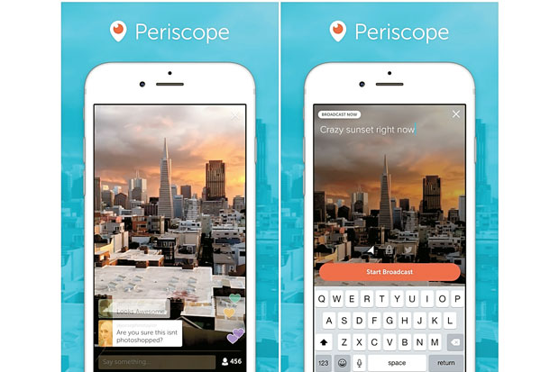 Periscope, Live Streaming...