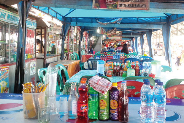 Pasar Kuliner Sepi Peminat