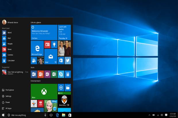 Windows 10 Sudah Diinstal...