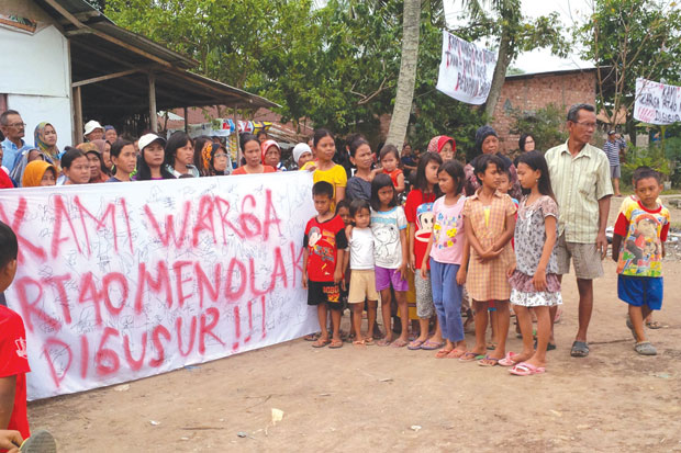 Warga Talang Karet Resah