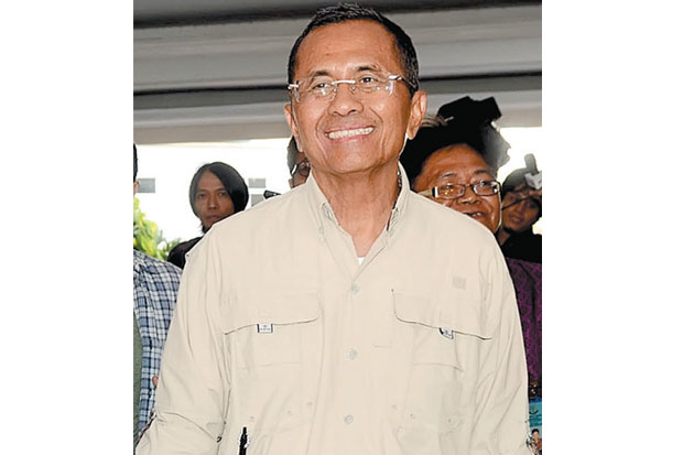 Status Tersangka Dahlan...