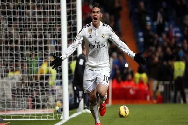 Sundulan James Rodriguez...