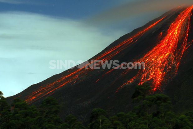 Aktivitas Gunung Raung...