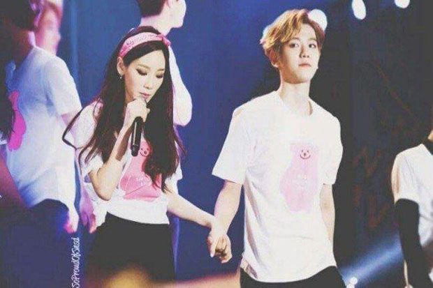 Foto Mesra Taeyeon SNSD-Baekhyun...