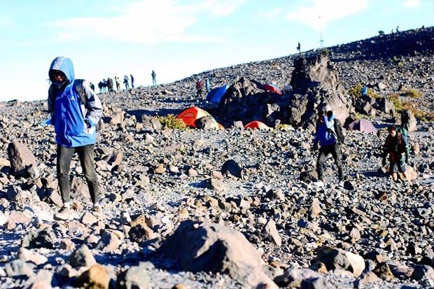 Tempat Selfie di Merapi...