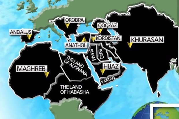 Beredar Peta Baru ISIS...