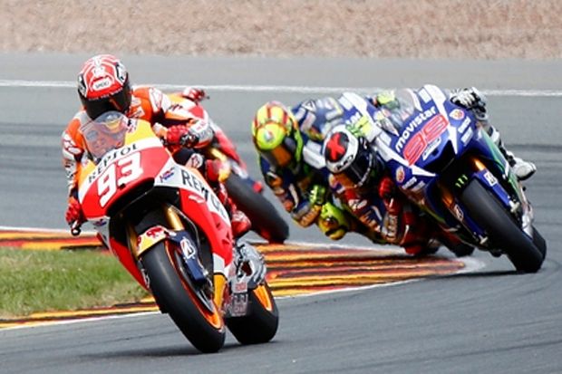 Kecepatan Marquez Bikin...