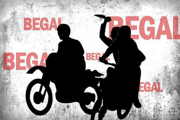 Begal Tusuk Pinggang...