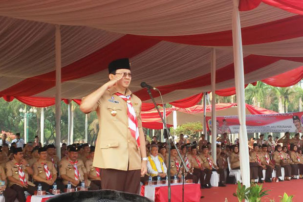 HUT ke-54 Gerakan Pramuka,...
