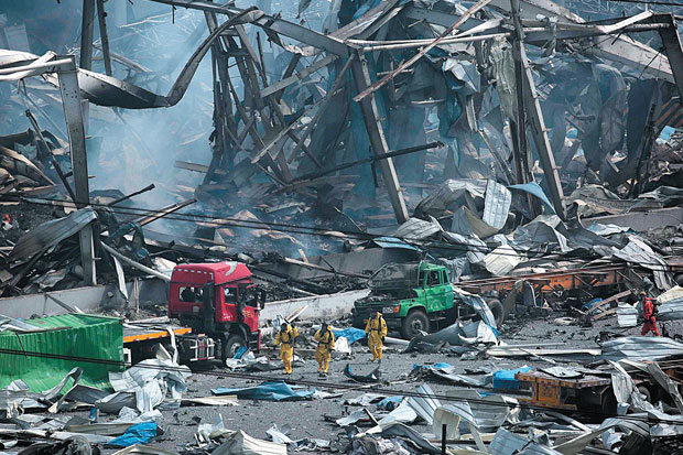 Tianjin Terancam Zat...