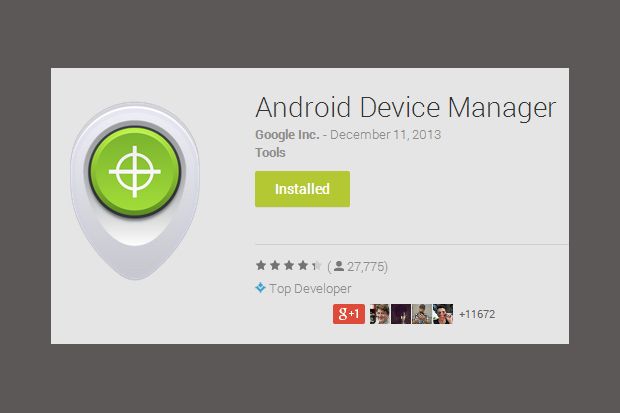 Android Device Manager...