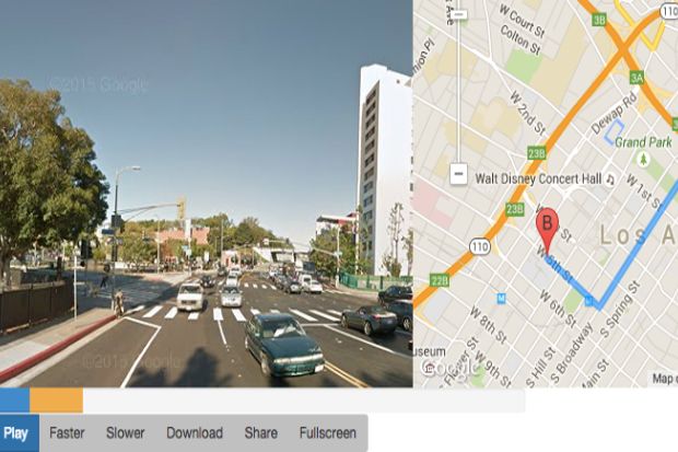 Google Street View Video...