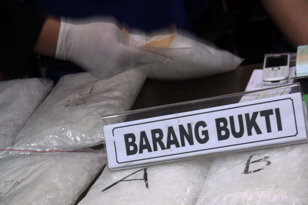 Polisi Sita Sabu Rp56...