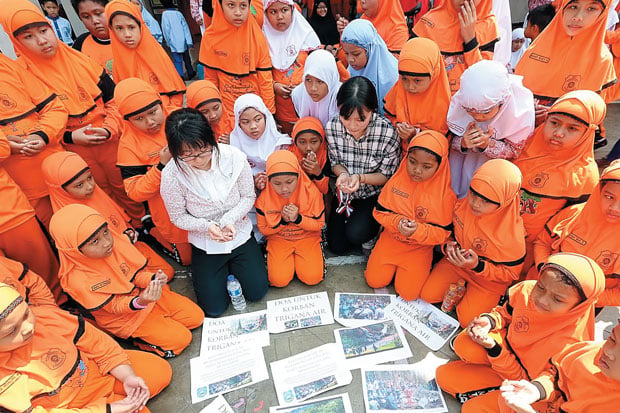 Doa untuk Korban Trigana...