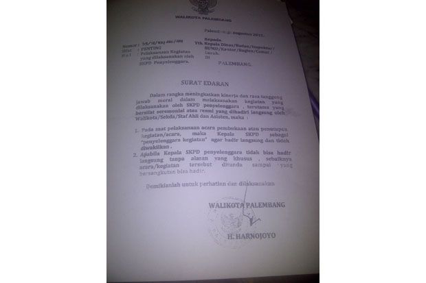 Belum Dilantik, Harnojoyo...