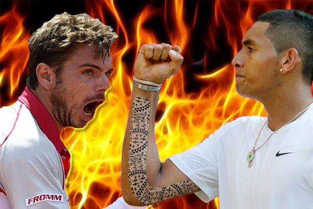 Perang Wawrinka versus...