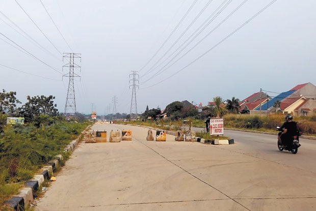 Banyak Proyek Infrastruktur...