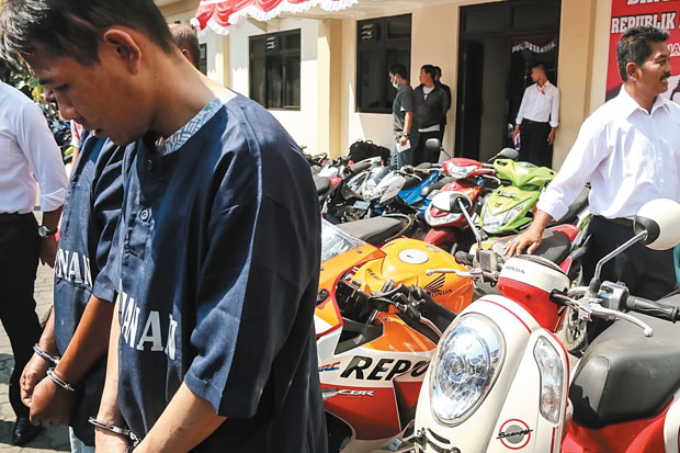 27 Motor Disita dari...