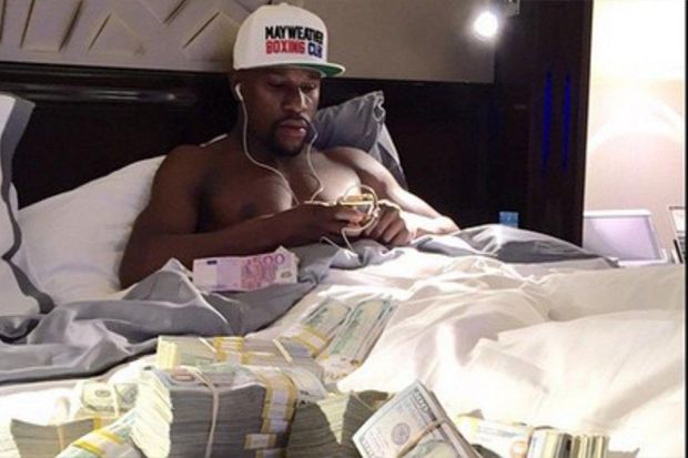 Waduh, Mayweather Jr...