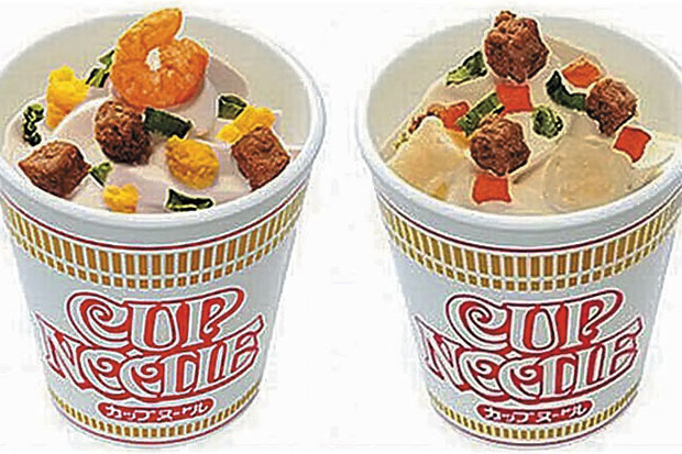 Ramen Berbentuk Ice...