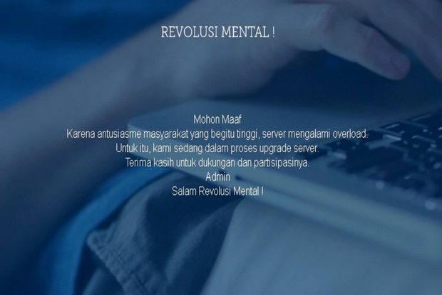 Kemenko PMK Akui revolusimental.go.id...