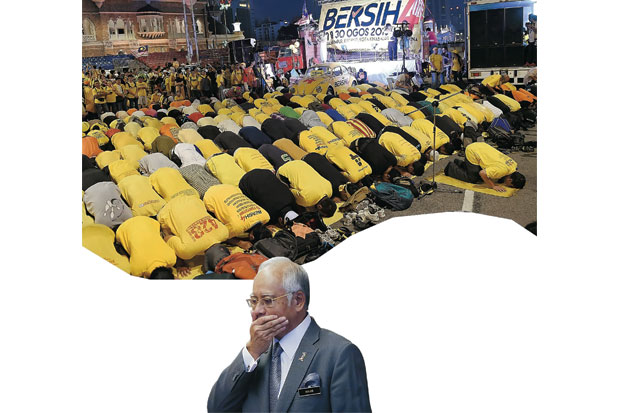Pendukung Najib Ancam...