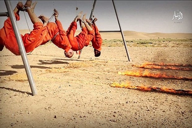 Sadis, ISIS Gantung...