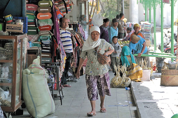 Jalur Pedestrian Pasar...