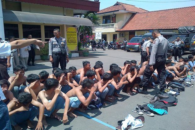 Hendak Tawuran, 42 Pelajar...