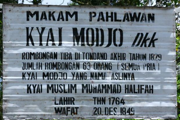 Kiai Modjo, Panglima...