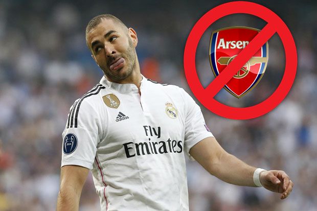 Benzema Tolak Arsenal...
