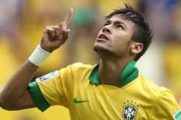 Neymar Dimainkan Lawan...