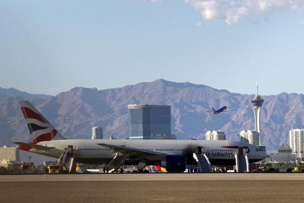 Pesawat British Airways...