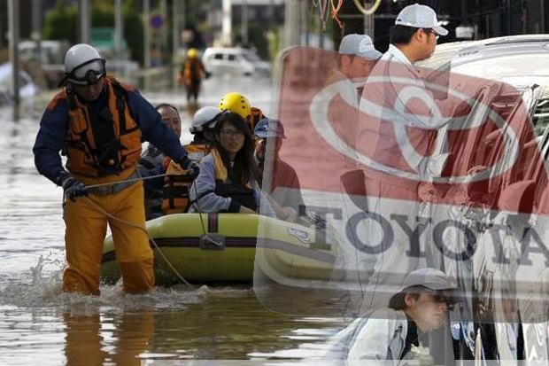 Jepang Banjir, Toyota...