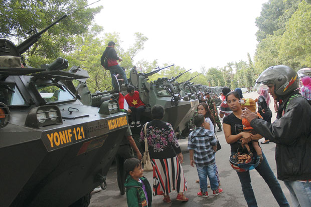 Alutsista TNI AD Dipamerkan...