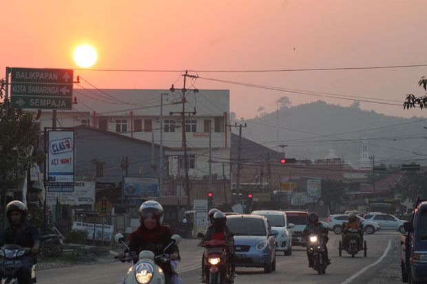 Kondisi Udara Kota Samarinda...