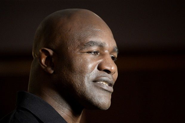 Bisikan Evander Holyfield...