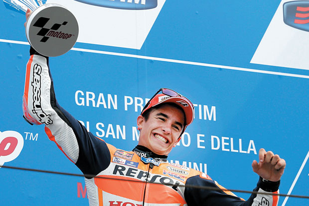 Gelar Pertama Marquez...