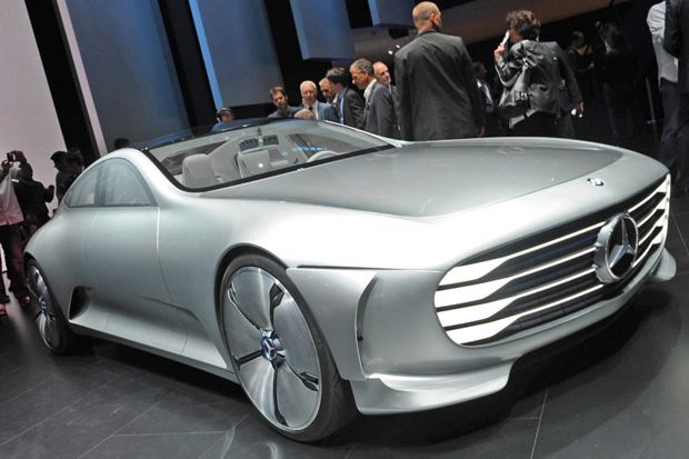 Mercedes IAA Mobil Konsep...