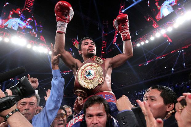 April, Manny Pacquiao...