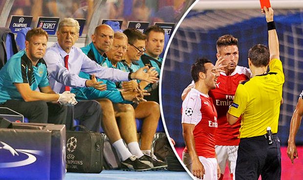 Kartu Merah Giroud Berbuntut...